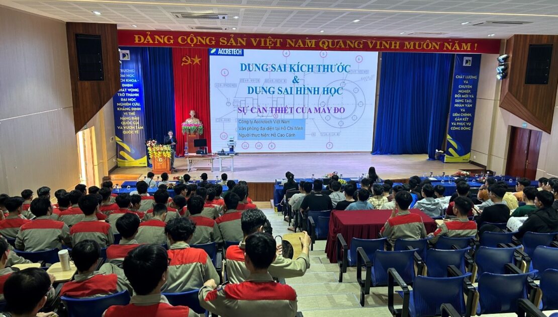 180 sinh viên Đại học Bách khoa Đà nẵng đã tham gia buổi hội thảo do Accretech tổ chức
