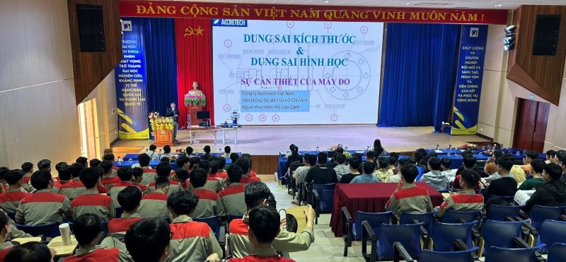 Đại học Bách khoa Đà nẵng đã tham gia buổi hội thảo do Accretech tổ chức 180 sinh viên Đại học Bách khoa Đà nẵng đã tham gia buổi hội thảo do Accretech tổ chức