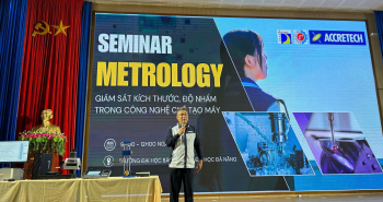 Công ty TNHH Acretech Việt Nam đã phối hợp với Khoa Cơ khí của Trường Đại học Bách khoa – Đại học Đà Nẵng tổ chức thành công buổi Hội thảo chủ đề: “Giám sát kích thước, độ nhám trong Công nghệ chế tạo máy” vào ngày 15/11/2024 vừa qua.