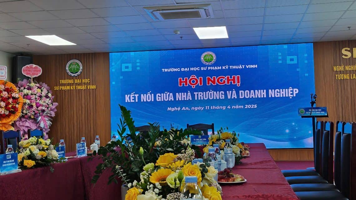 Hội nghị kết nối giữa Nhà trường và Doanh nghiệp