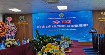 Hội nghị kết nối giữa Nhà trường và Doanh nghiệp