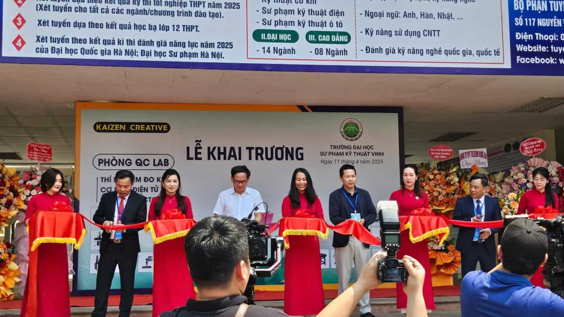Lễ khai trương Phòng thí nghiệm đo kiểm Cơ khí – Điện tử - Bán dẫn