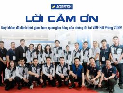 Accretech Việt Nam tại VIMF Hải Phòng 2026