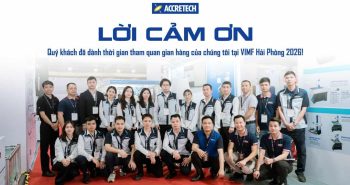 Accretech Việt Nam tại VIMF Hải Phòng 2026
