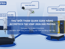 Thư mời tham quan gian hàng ACCRETECH tại VIMF 2026 Hải Phòng