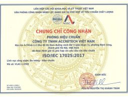 Chứng chỉ công nhận